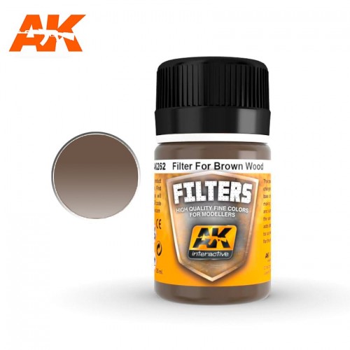 AK RED BROWN FILTER (FILTER FOR WOOD) AK262